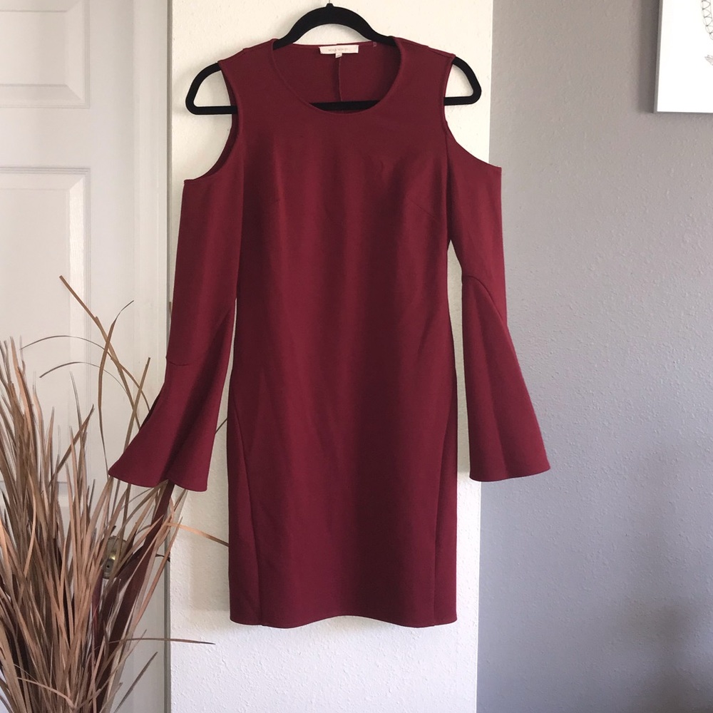 Mika Mindel Cold Shoulder Dress Nwot